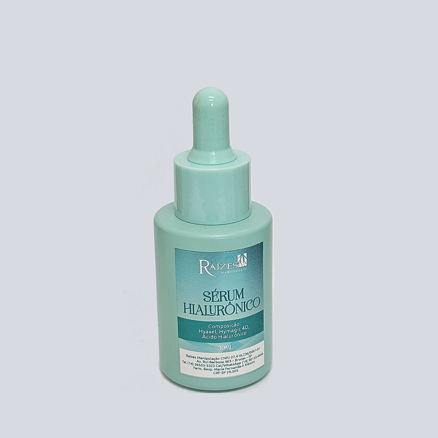 Sérum Hialurônico 30ml – Raízes Manipulação