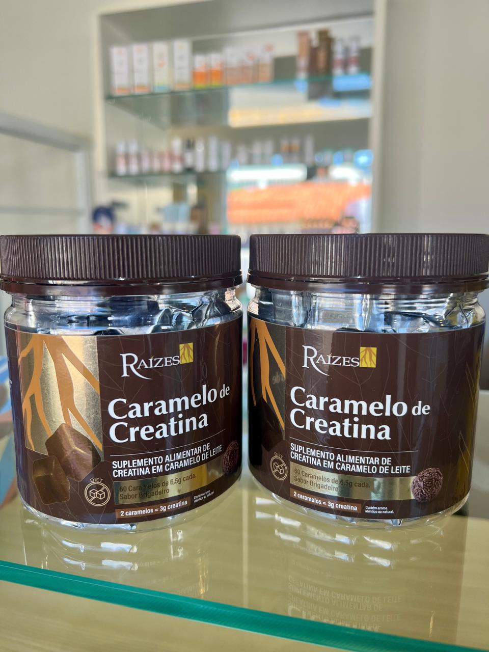 Caramelo de Creatina – 60 Cápsulas Mastigáveis de 6,5g