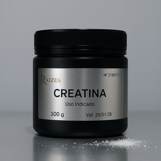 Creatina 300g – Raízes Manipulação