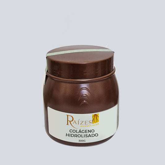 Colágeno Hidrolisado Sem Sabor 300g – Raízes Manipulação