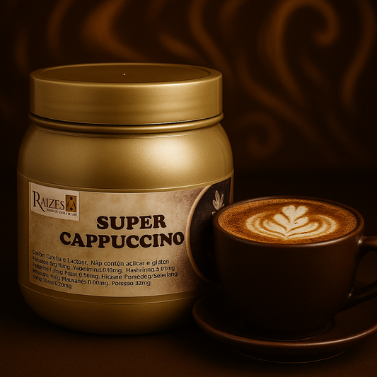Super Capuccino 250g - Raízes Manipulação