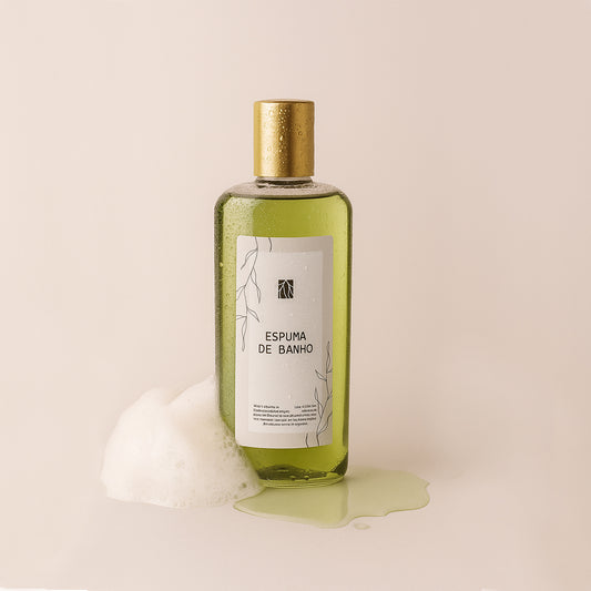 Espuma de Banho Pistache 200ml – Raízes Manipulação