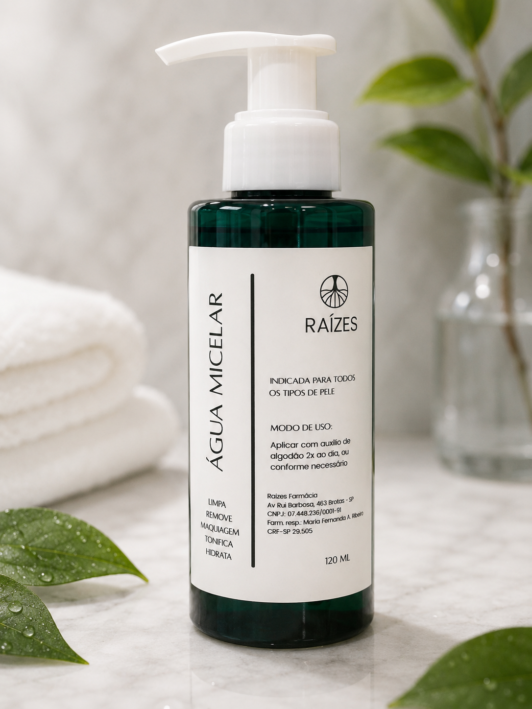Água Micelar 120ml