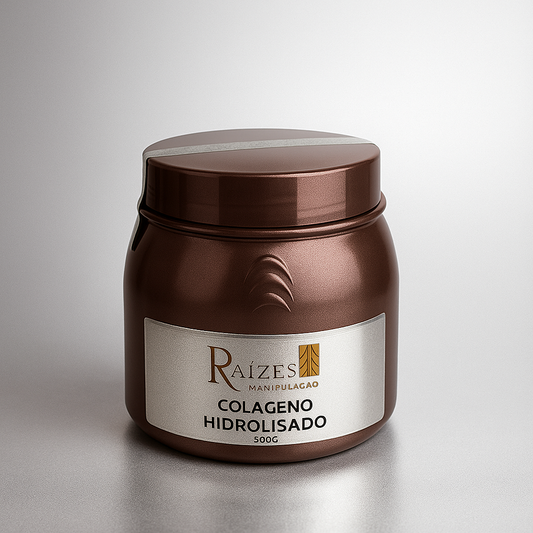 Colágeno Hidrolisado Sem Sabor 300g – Raízes Manipulação